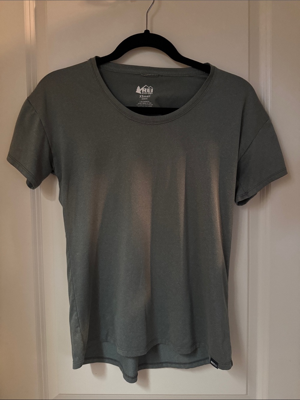 REI Women's Short-Sleeve Crew Tee - Olive